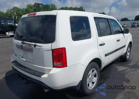 2014 Honda Pilot Lx из США, поврежденный, VIN 5FNYF3H23EB016551